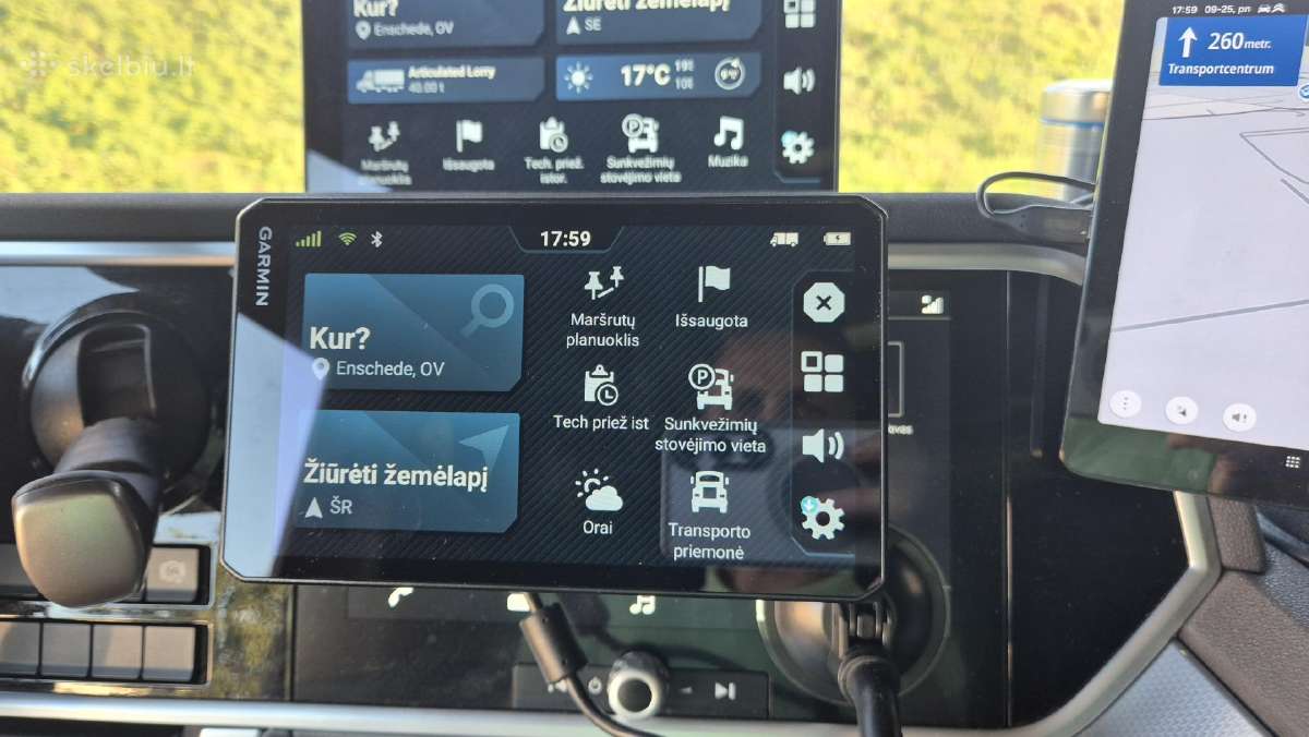 Garmin dezl Lgv720 vilkikui - nuotraukos Nr. 11