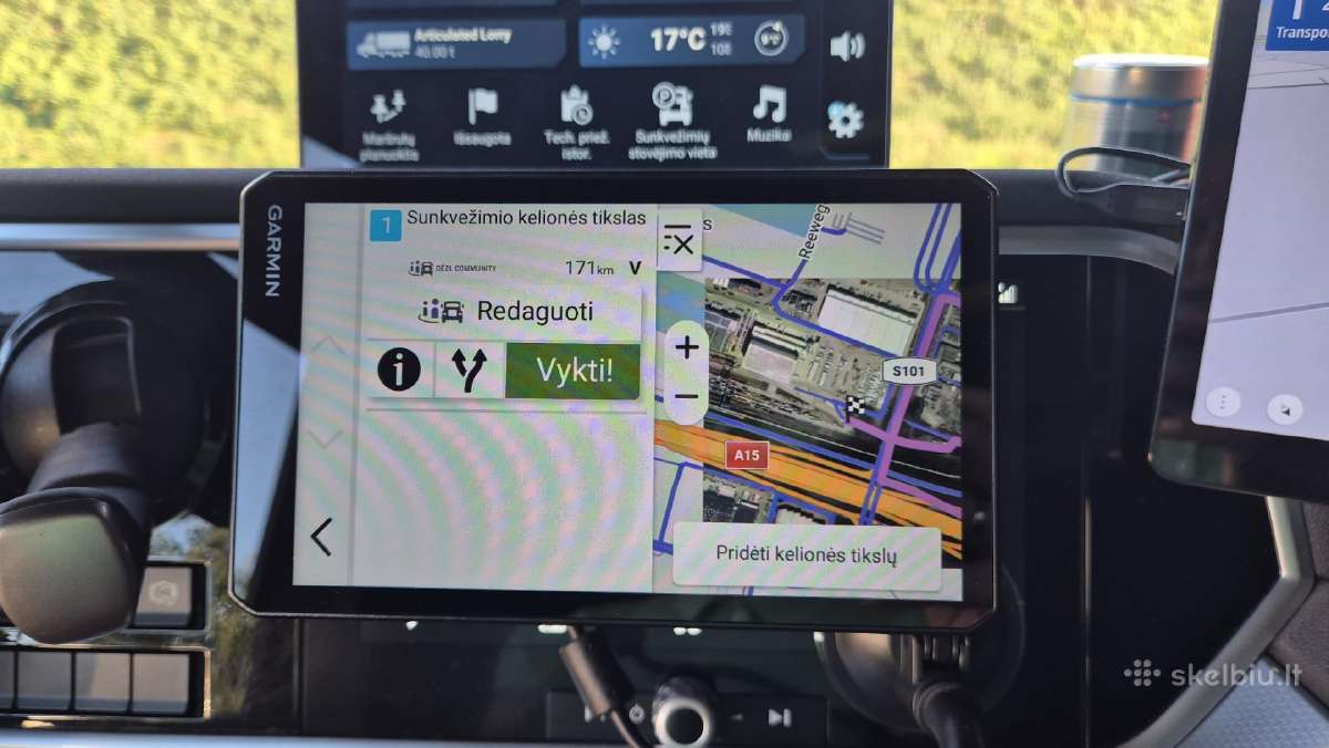 Garmin dezl Lgv720 vilkikui - nuotraukos Nr. 12