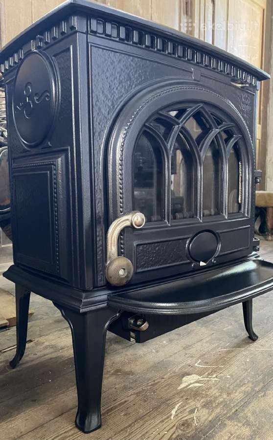 Norvegiška Jotul krosnelė ketaus - nuotraukos Nr. 16