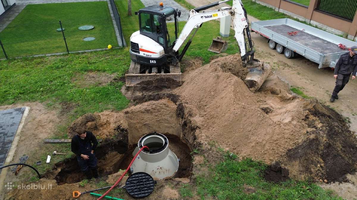 Nuotekų valymo įrenginiai, drenažas - nuotraukos Nr. 8