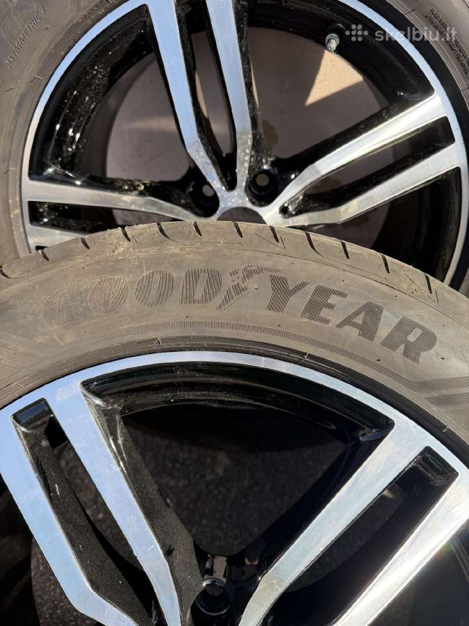 4 Ratlankiai R19 Bmw su padangomis Good Year. - nuotraukos Nr. 6