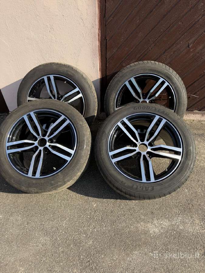 4 Ratlankiai R19 Bmw su padangomis Good Year. - nuotraukos Nr. 7