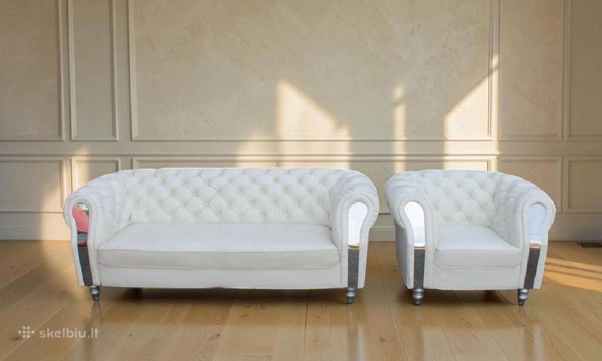 Chesterfield boso kėdė - nuotraukos Nr. 14