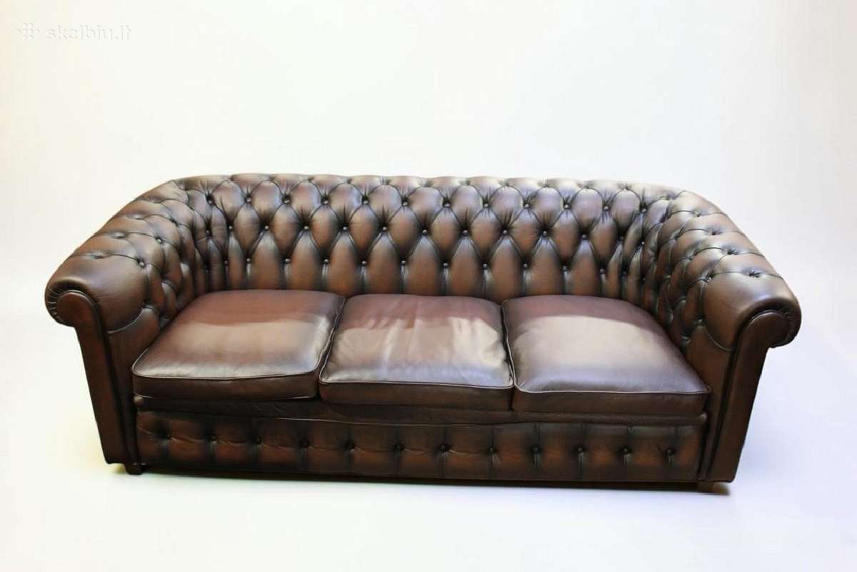 Chesterfield boso kėdė - nuotraukos Nr. 18