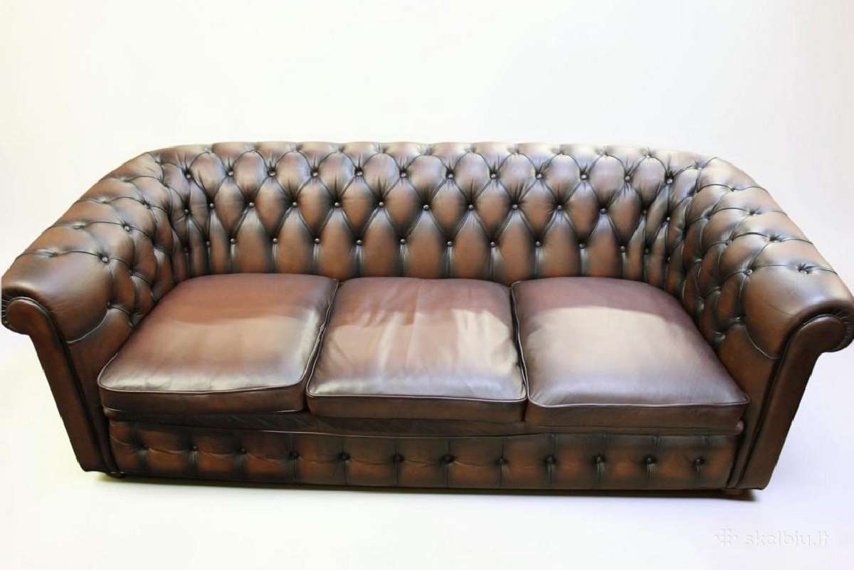 Chesterfield boso kėdė - nuotraukos Nr. 19