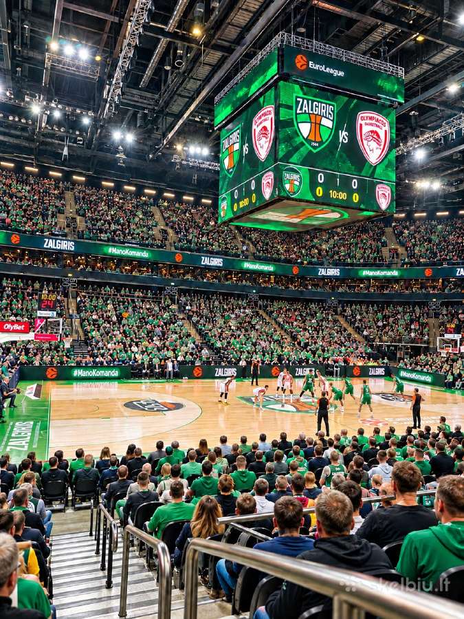 Žalgiris - Olympiacos 3 bilietai (Sidabrinė zona) - nuotraukos Nr. 2