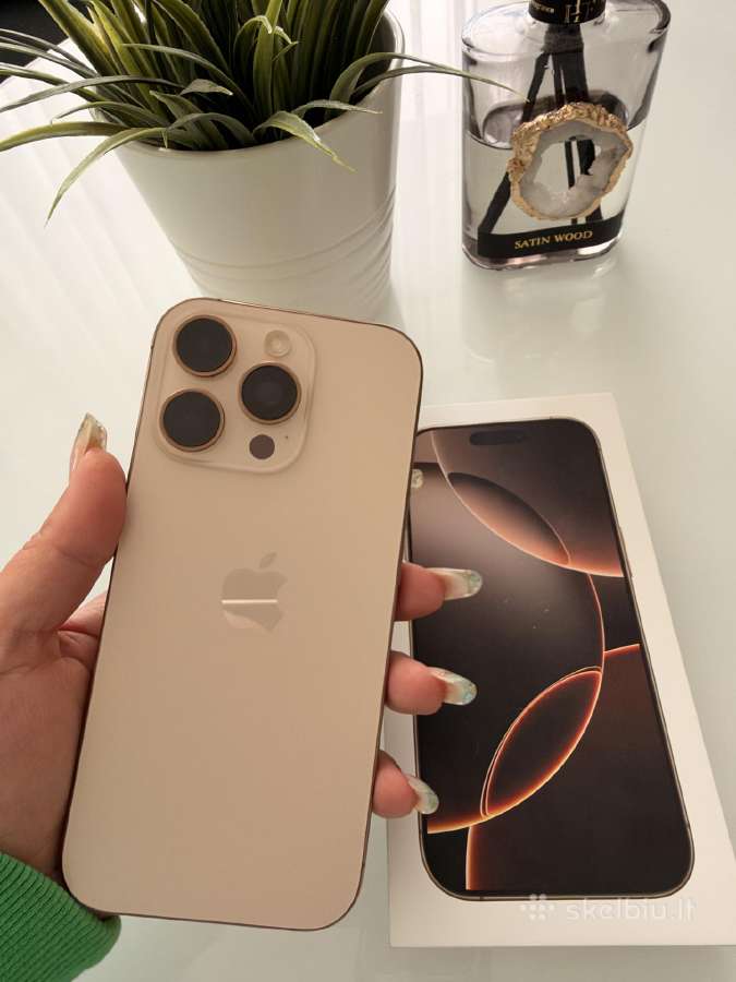 Parduodamas idealios būklės iPhone 16 Pro 256 GB - nuotraukos Nr. 2