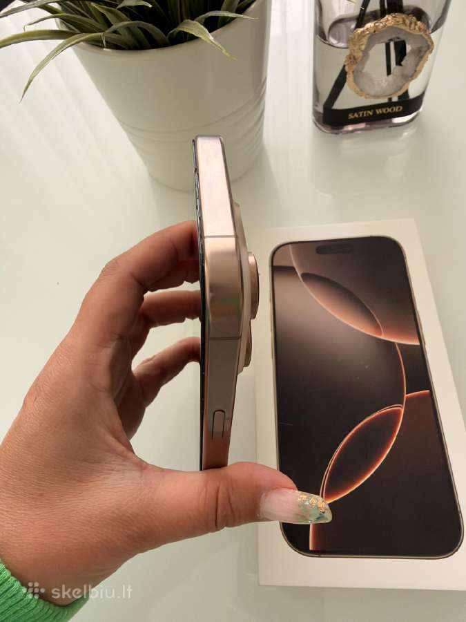 Parduodamas idealios būklės iPhone 16 Pro 256 GB - nuotraukos Nr. 3
