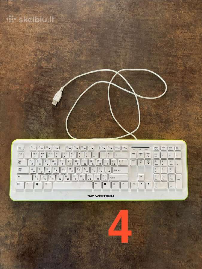 Naudotos Usb klaviatūros – 5 vnt. - nuotraukos Nr. 4