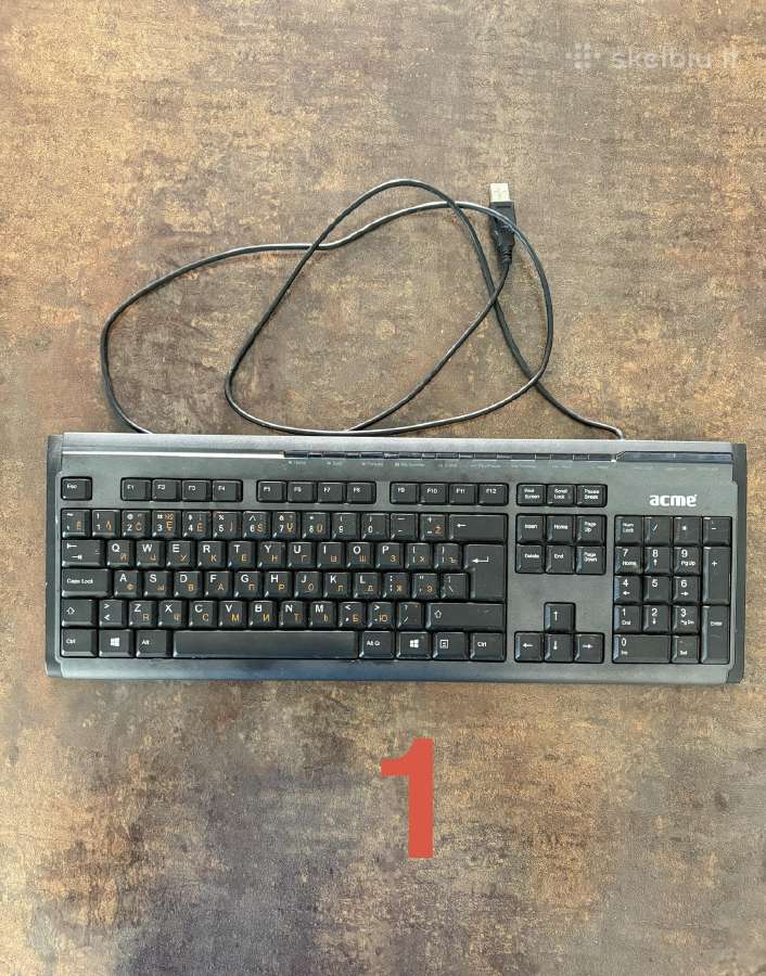 Naudotos Usb klaviatūros – 5 vnt. - nuotraukos Nr. 8