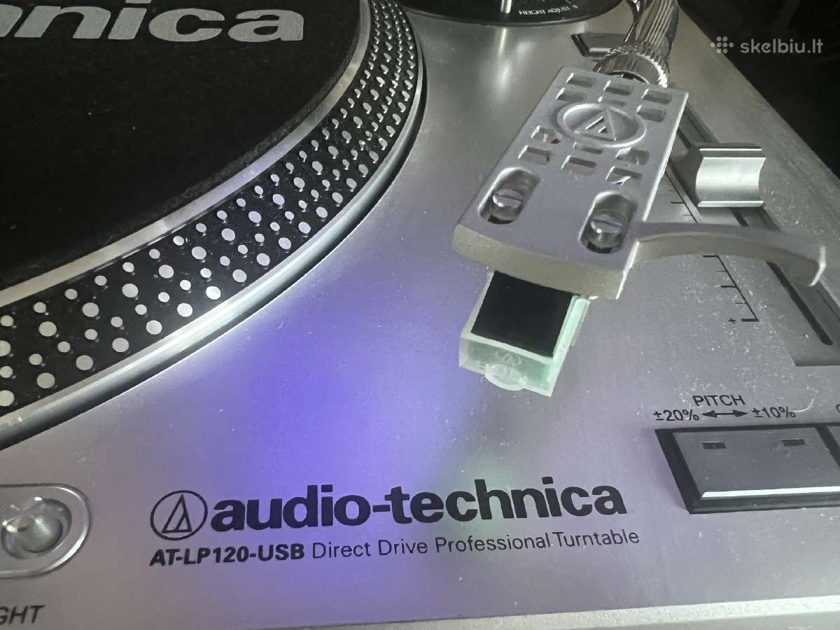 Patefonas Audio Technica At Lp120 Usb - nuotraukos Nr. 3