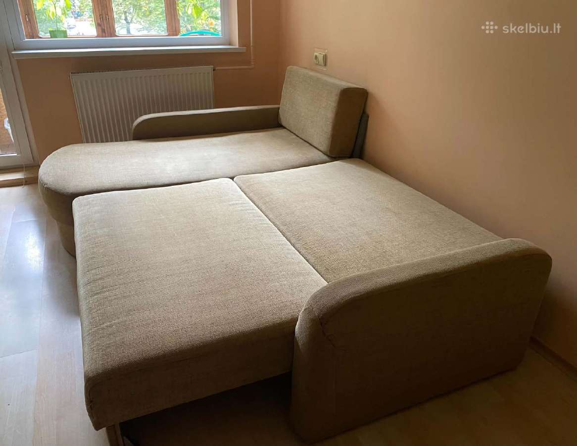Parduodama sofa -lova su miegamąja dalimi - nuotraukos Nr. 2