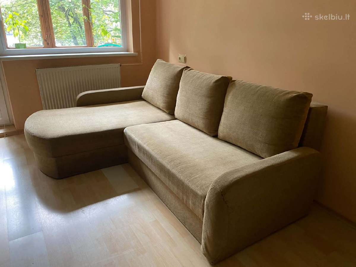 Parduodama sofa -lova su miegamąja dalimi - nuotraukos Nr. 3