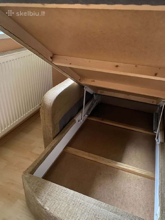 Parduodama sofa -lova su miegamąja dalimi - nuotraukos Nr. 6