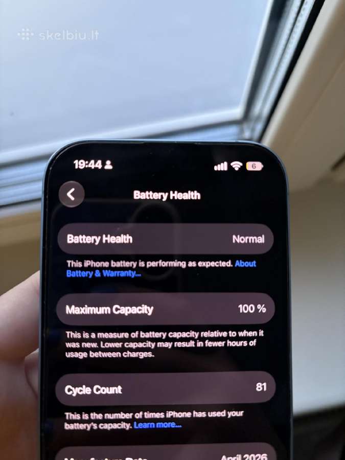Apple iPhone 17 256gb (Mėlynas / Blue) – Idealios - nuotraukos Nr. 2