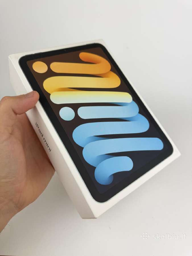 Naujas iPad Mini 7 A17 Pro Cellular Garantija - nuotraukos Nr. 2