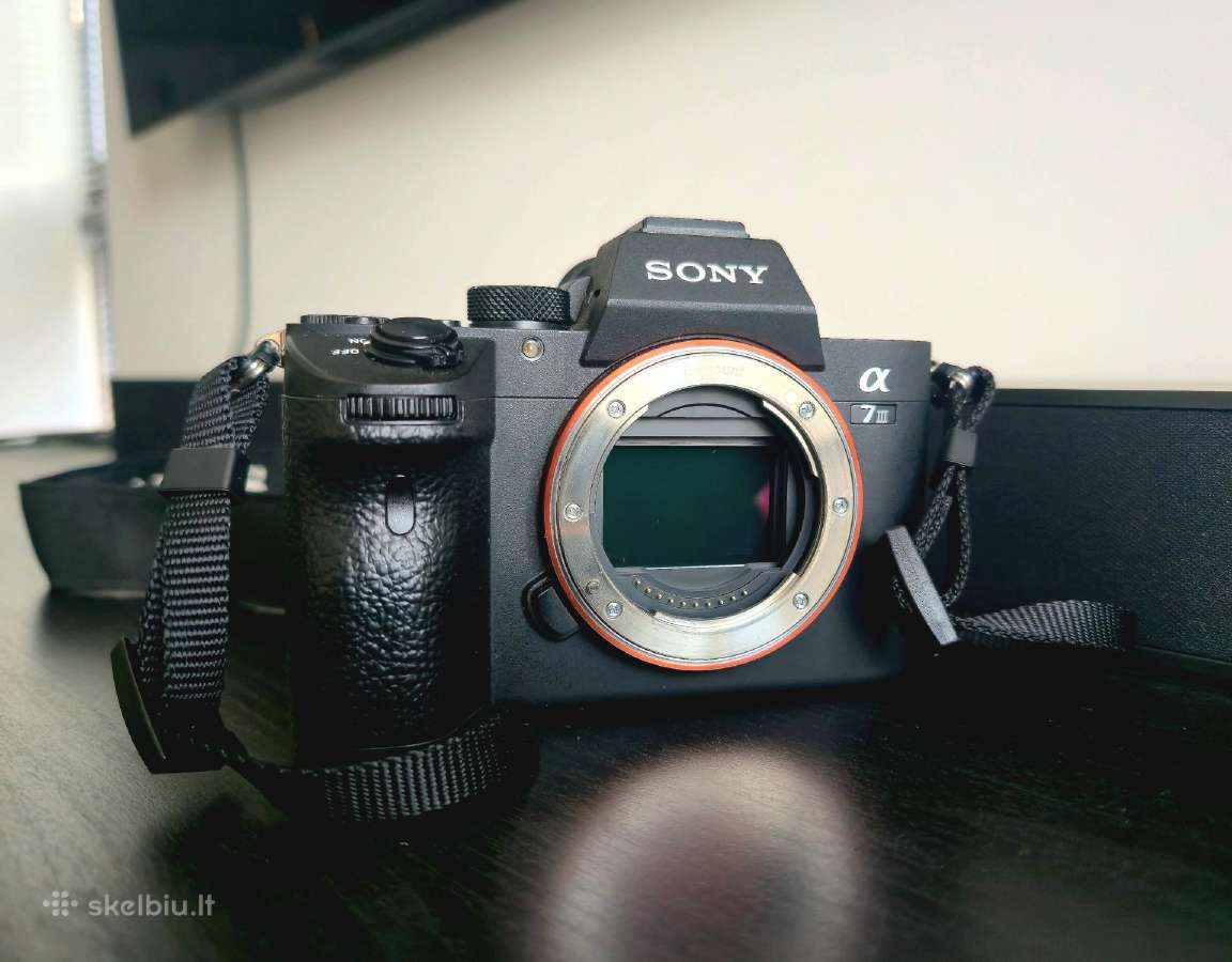 Sony a7 III (Body) - nuotraukos Nr. 3