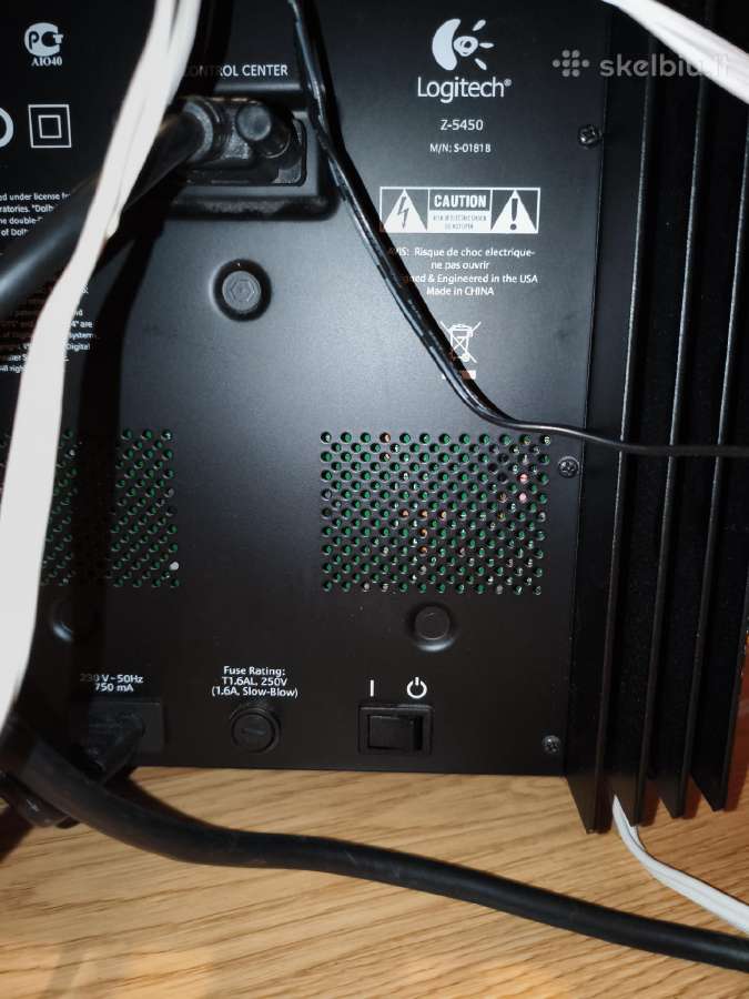Logitech z5450 +bliutfas - nuotraukos Nr. 3