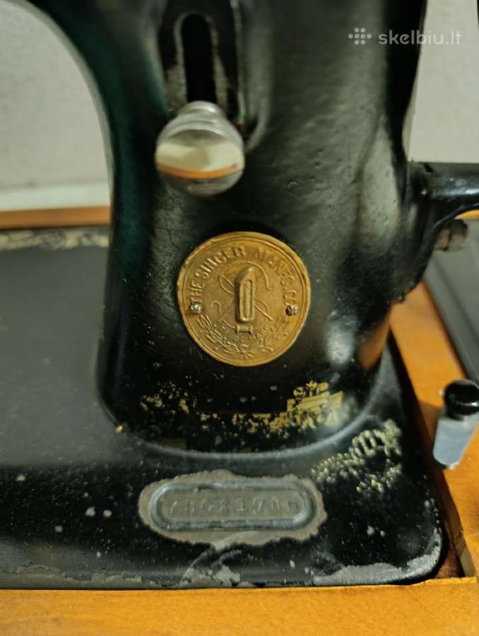 Siuvimo mašina Singer 1928 m. - nuotraukos Nr. 4