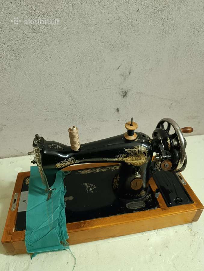 Siuvimo mašina Singer 1928 m. - nuotraukos Nr. 2