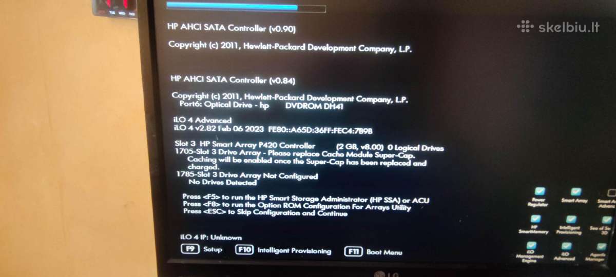 Hp proiliant Ml310 Gen8 serveris sup420 raid korta - nuotraukos Nr. 9