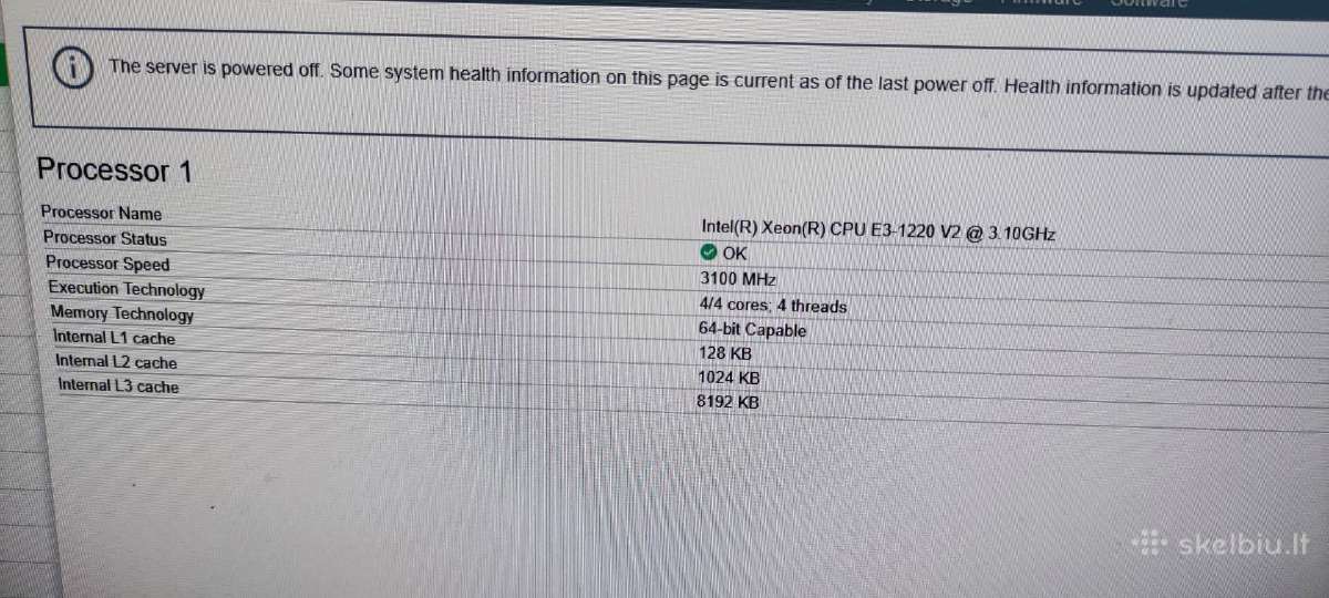 Hp proiliant Ml310 Gen8 serveris sup420 raid korta - nuotraukos Nr. 12