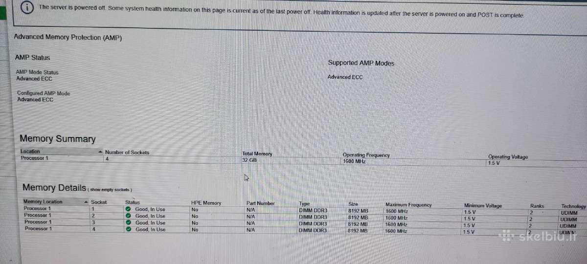 Hp proiliant Ml310 Gen8 serveris sup420 raid korta - nuotraukos Nr. 13