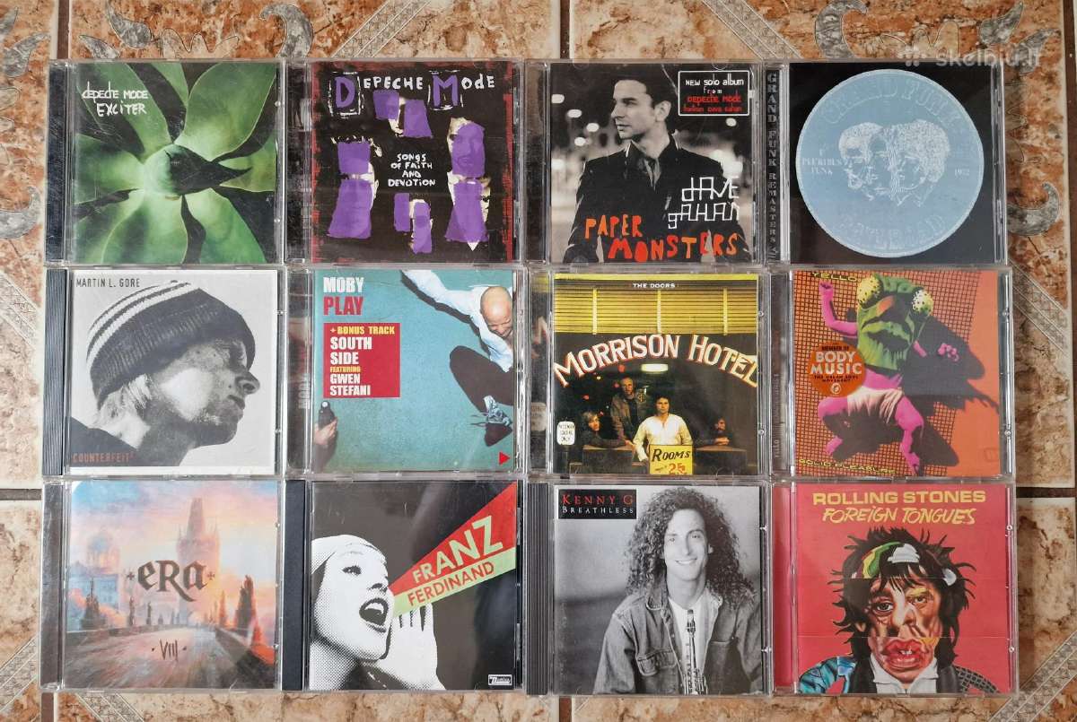 CD muzikos kolekcija - nuotraukos Nr. 2