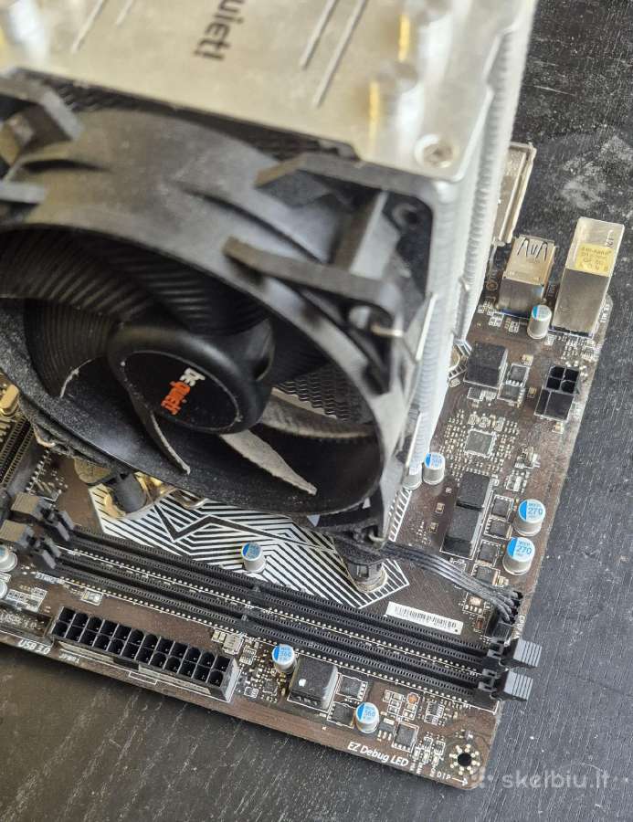 Motherboard + Cpu + Aušintuvas komplektas - nuotraukos Nr. 3