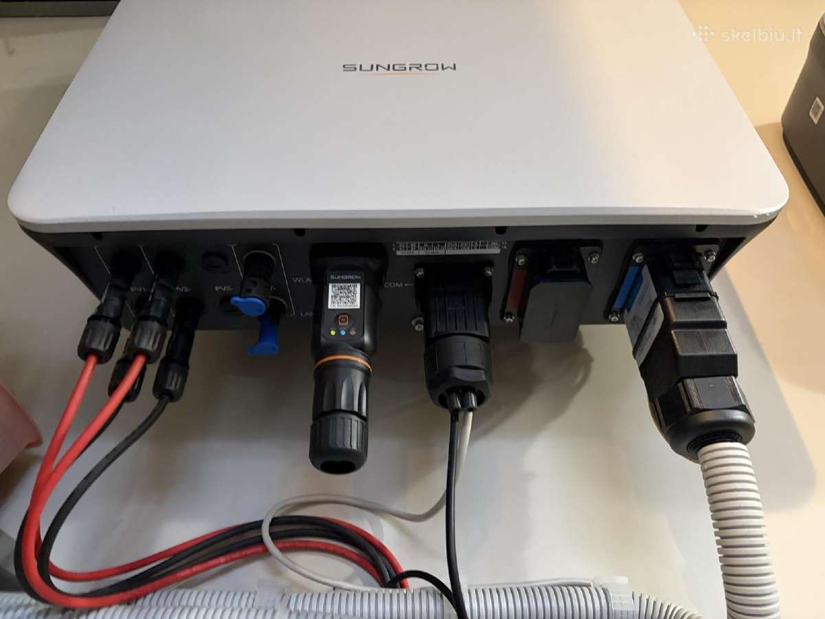 Sungrow Sh8.0rt inverteris+smartmeteris - nuotraukos Nr. 3