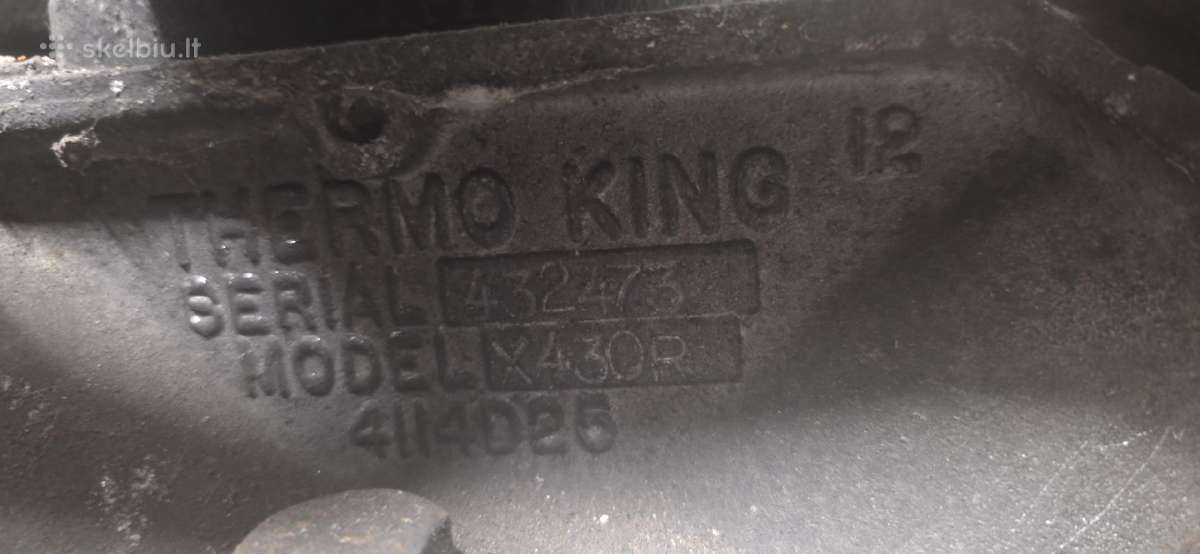 Veikiantis Thermo King X430 kompresorius - nuotraukos Nr. 6
