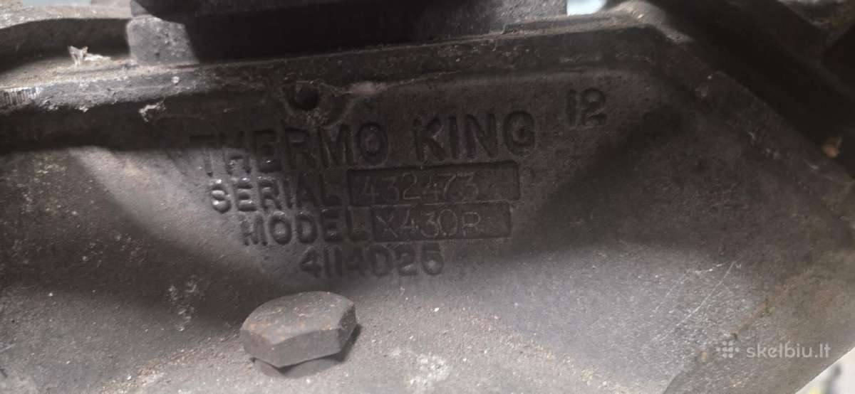 Veikiantis Thermo King X430 kompresorius - nuotraukos Nr. 7