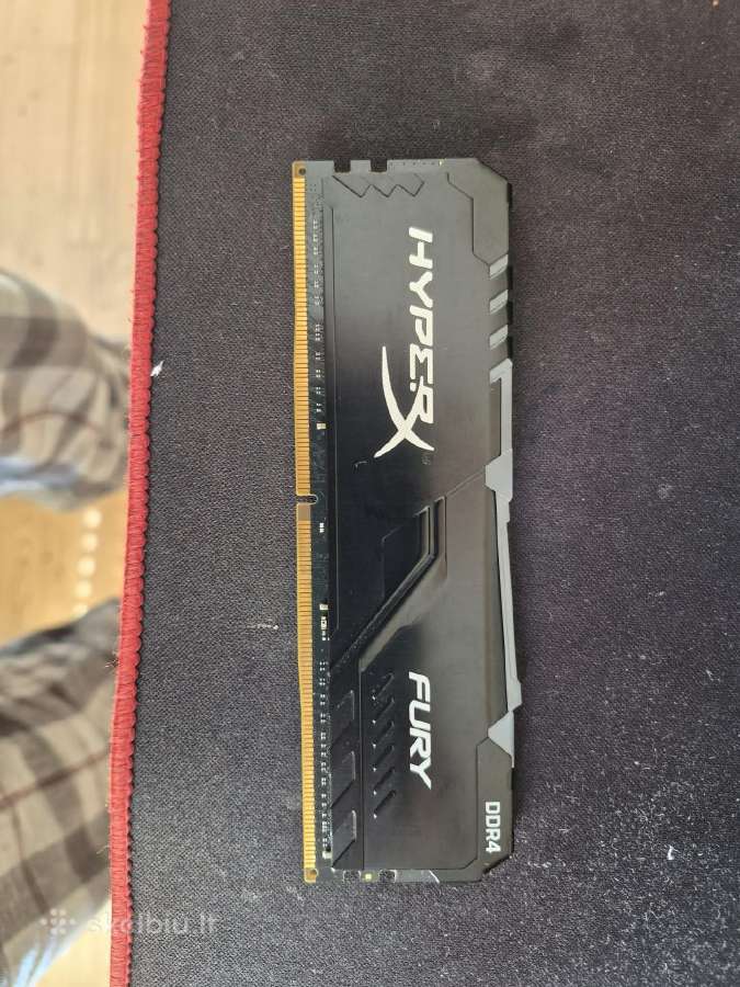 Hyperx Fury Rgb Ddr4 16gb 3200mhz Cl16 RAM - nuotraukos Nr. 2