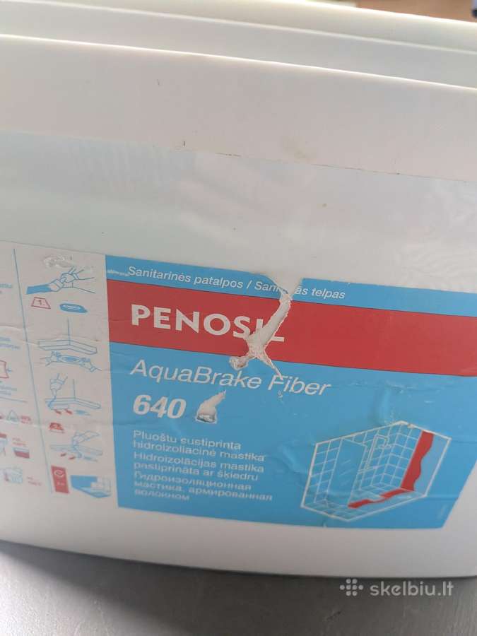 Hidroizoliacija Penosil, pradaryta bet nenaudota - nuotraukos Nr. 2
