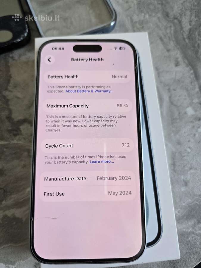 iPhone 15 128gb - nuotraukos Nr. 3