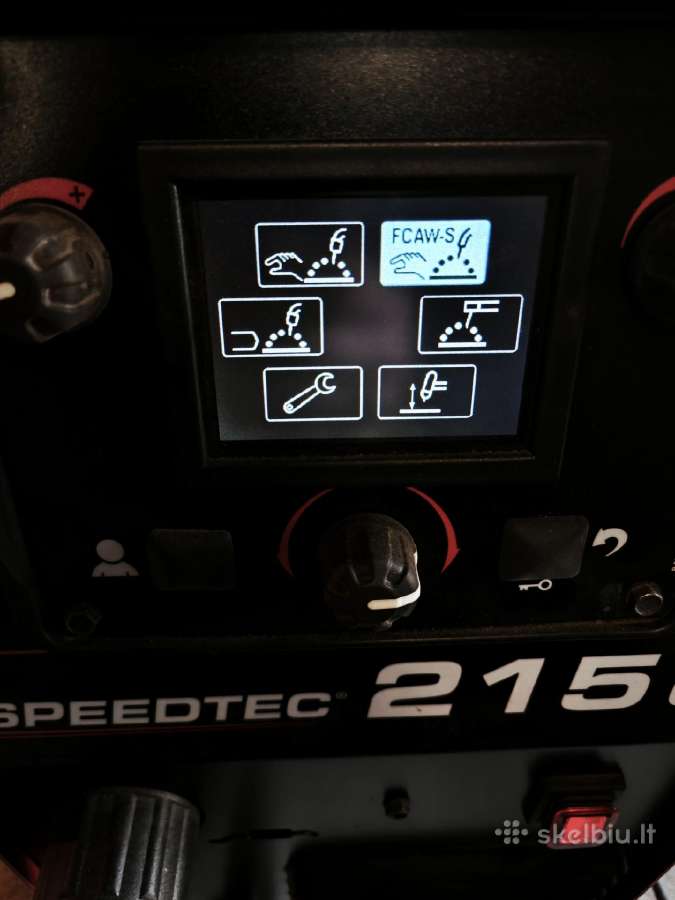 Lincoln speedtec 215c mig mma tig suvirinimo - nuotraukos Nr. 3