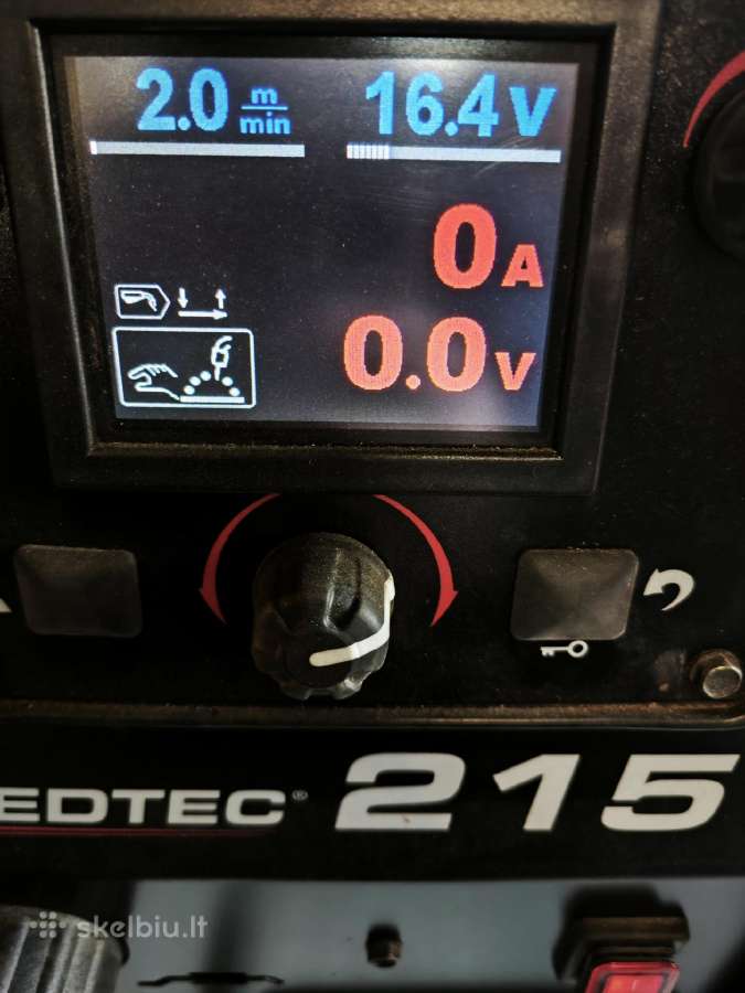 Lincoln speedtec 215c mig mma tig suvirinimo - nuotraukos Nr. 4