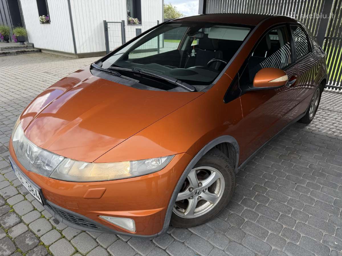5x114 R15 Honda ratlankiai su naujomis žieminėmis - nuotraukos Nr. 3