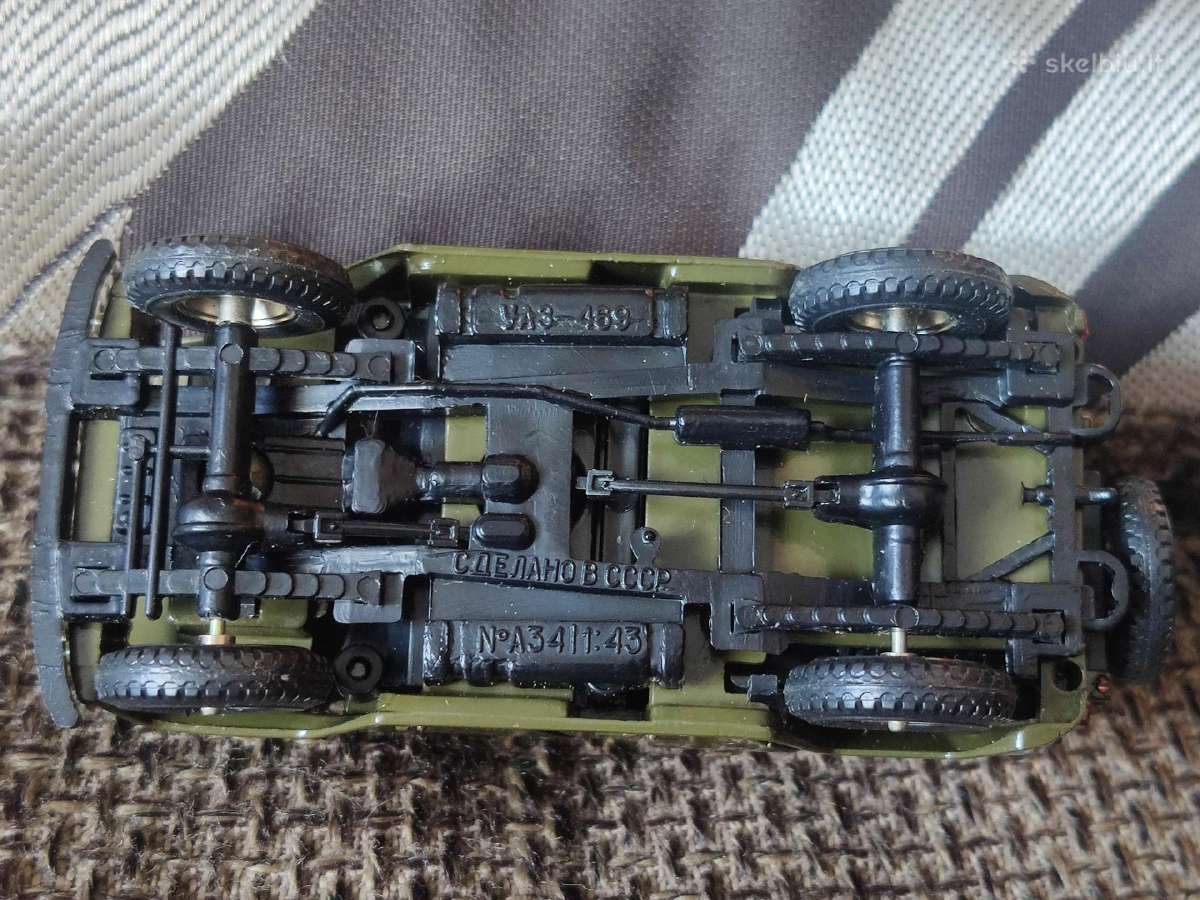 1:43 uaz 469 viliukas ussr A34 - nuotraukos Nr. 2