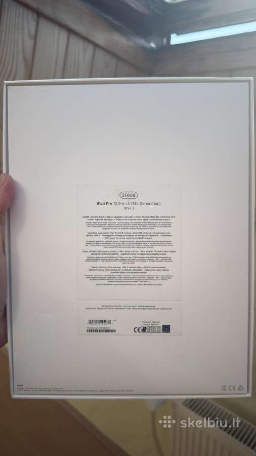 iPad Pro 12.9" (5th Gen, M1, 256gb) - nuotraukos Nr. 5