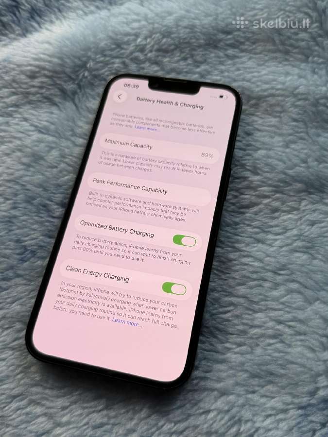 iPhone 14 128gb Black - nuotraukos Nr. 4