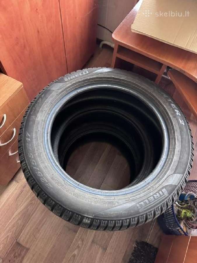 Nedaug dėvėtos padangos Pirelli 225/55 R17 - nuotraukos Nr. 4