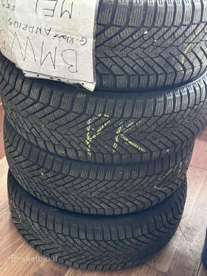 Nedaug dėvėtos padangos Pirelli 225/55 R17 - nuotraukos Nr. 5