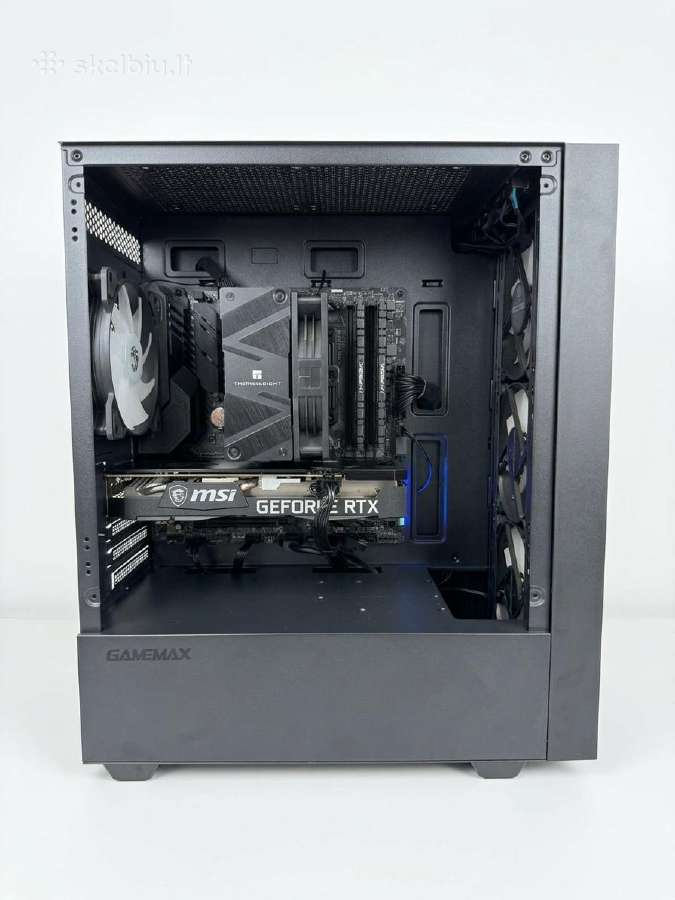 Žaidimų kompiuteris R5 5600x - Rtx 3060ti - 1t - nuotraukos Nr. 2