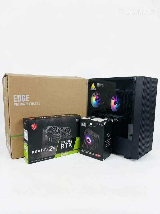 Žaidimų kompiuteris R5 5600x - Rtx 3060ti - 1t - nuotraukos Nr. 3