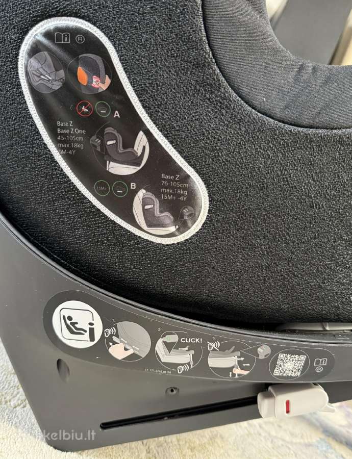 Cybex auto kėdutė su baze - nuotraukos Nr. 7