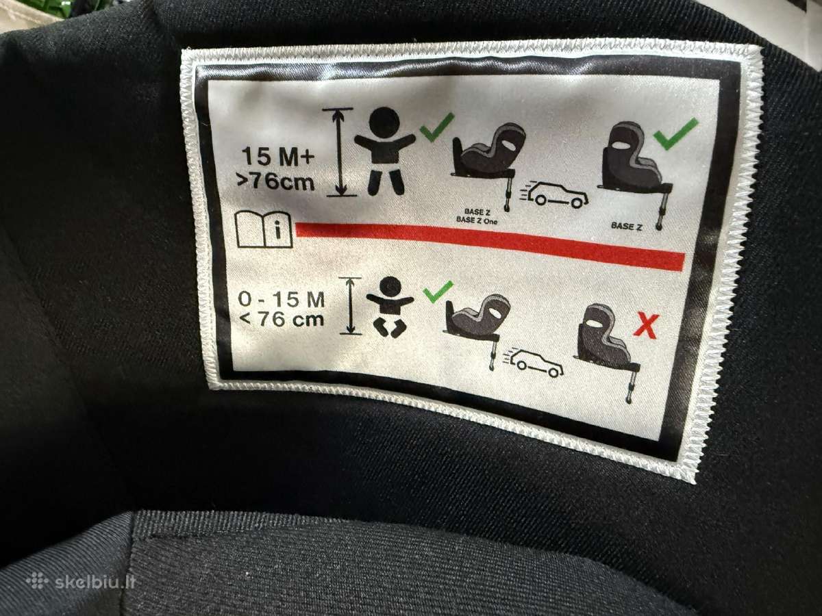 Cybex auto kėdutė su baze - nuotraukos Nr. 8