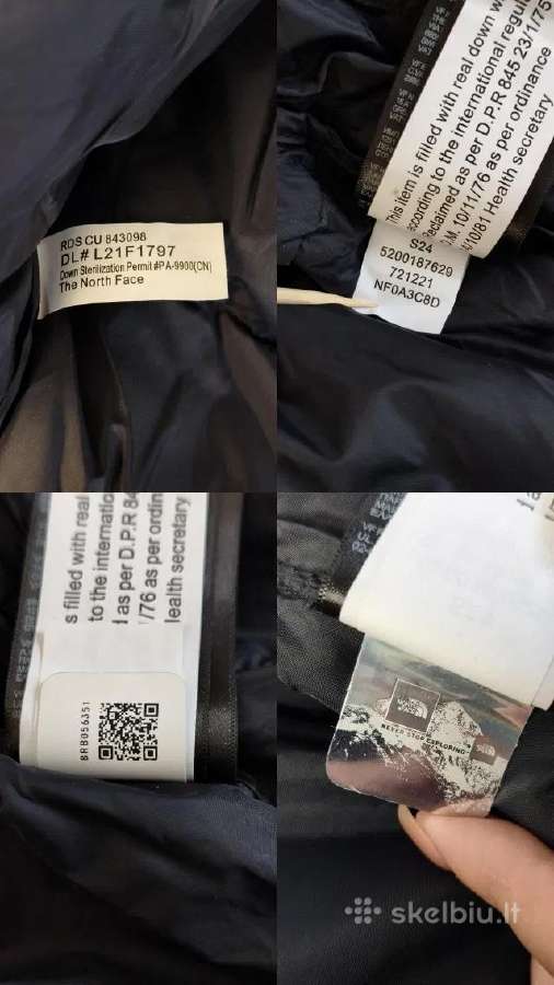 The North Face nuptse retro1996 / 700 - nuotraukos Nr. 6