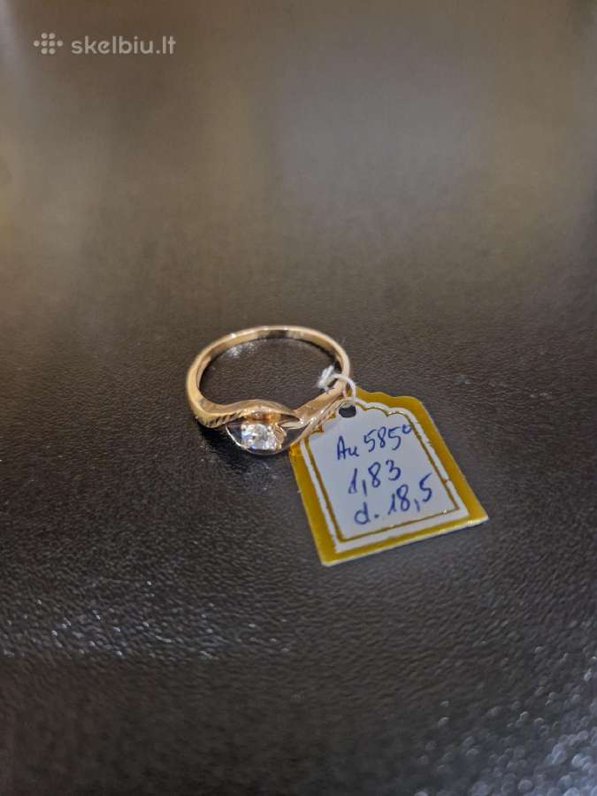 Auksiniai žiedai nuo 67 Eur - nuotraukos Nr. 27