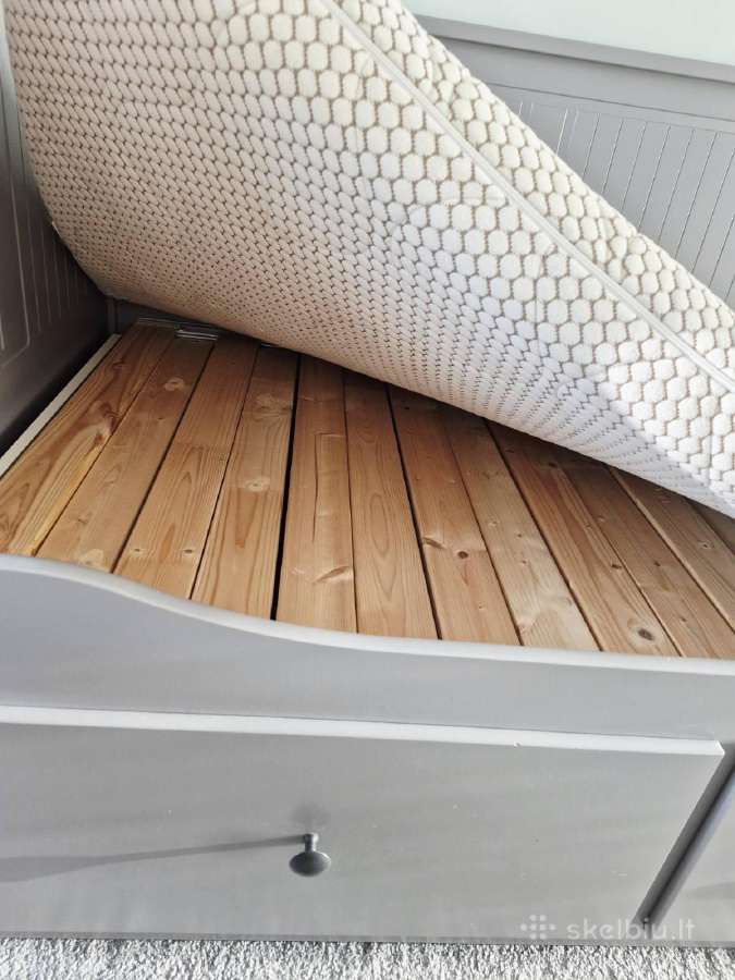 2 Ikea viengulės lovos su Lonas Miegė čiužiniais - nuotraukos Nr. 5